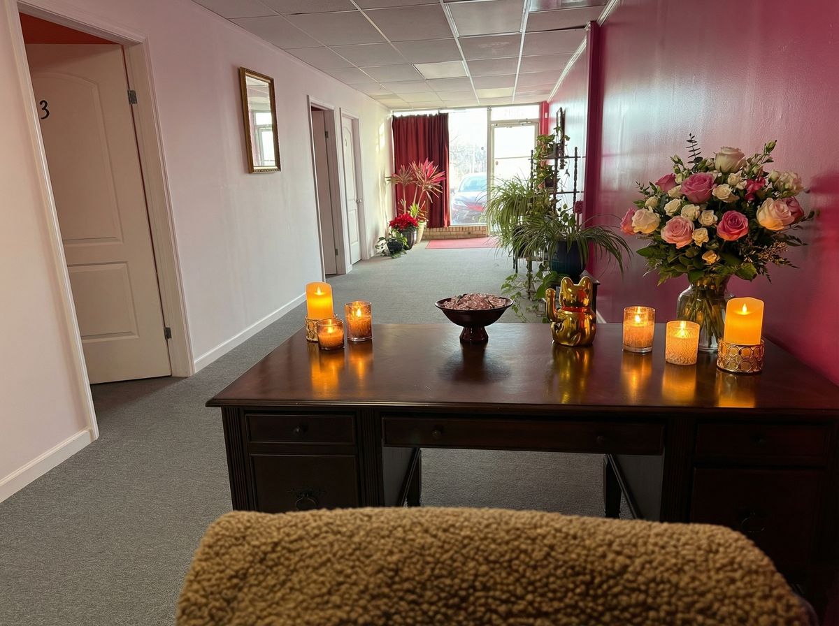 Lucky Star Massage Spa Reception Area
